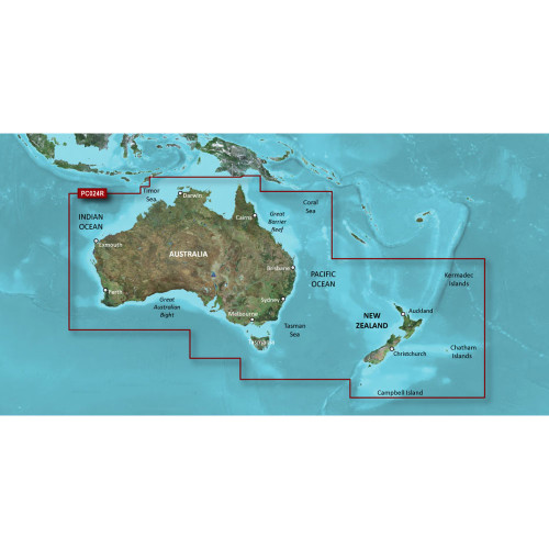 Garmin BlueChart g2 HD - HXPC024R - Australia & New Zealand - microSD\/SD [010-C1020-20]