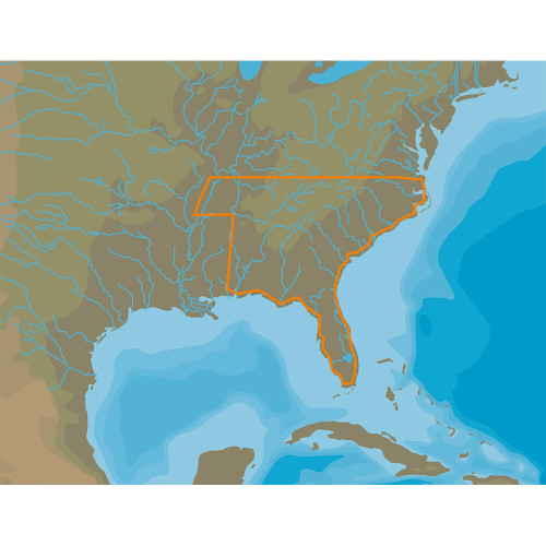 C-MAP 4D Lakes NA-D074 South East [NA-D074]