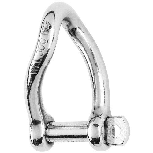 Wichard Self-Locking Twisted Shackle - Diameter 6mm - 1\/4" [01223]