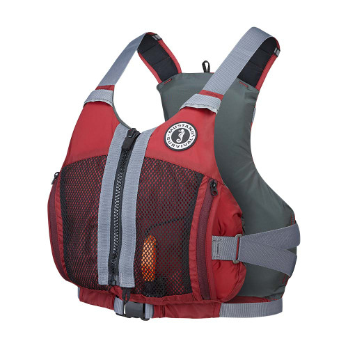 Mustang Womens Destiny Foam Vest - Merlot - Large\/X-Large [MV7050-860-L\/XL-216]