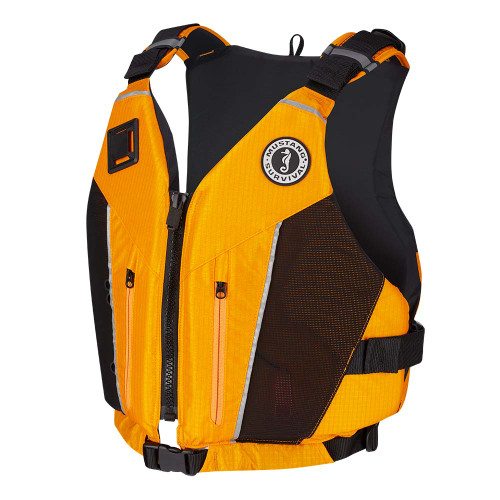 Mustang Java Foam Vest - Mango - X-Large\/XX-Large [MV7113-201-XL\/XXL-216]