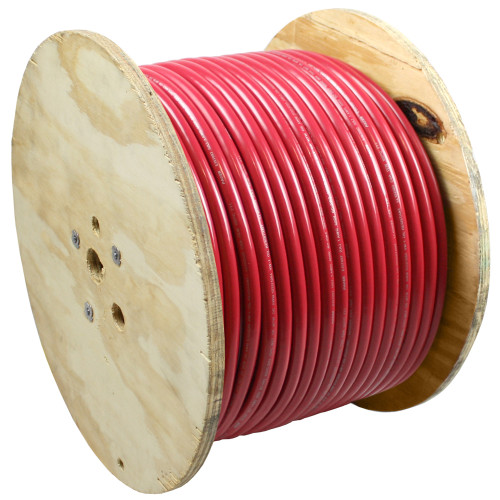 Pacer Red 2 AWG Battery Cable - 500 [WUL2RD-500]