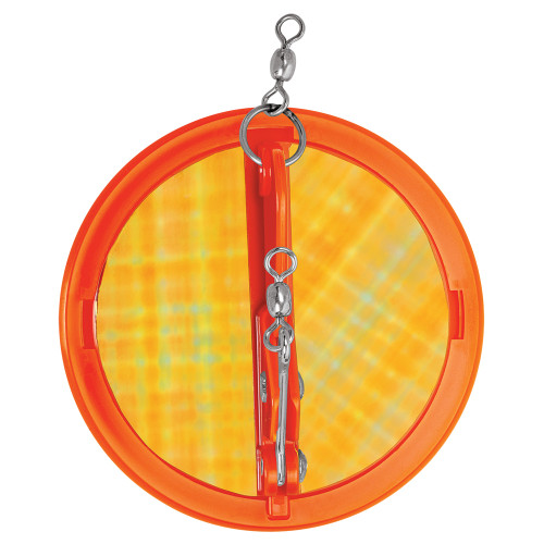 Luhr-Jensen 4-1\/8" Dipsy Diver - Fire\/Silver Bottom Moon Jelly [5560-001-2510]