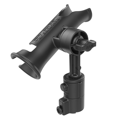 RAM Mount RAM Tube Jr. Holder w\/Universal Adapt-A-Post Track Base - 4" Post [RAP-390-SSAAPUTU]