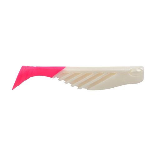 Berkley Gulp! Saltwater Ripple Mullet - 4" - Pearl White\/Pink GSRM4-PWP [1637690]
