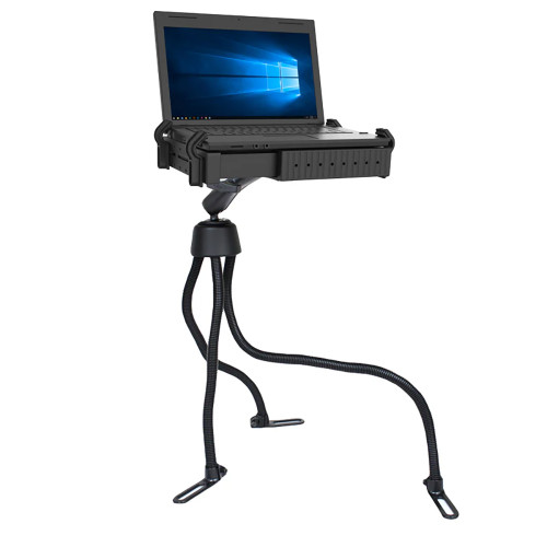RAM Mount RAM Pod III Double Ball Laptop Mount w\/18", 18"  30" Legs [RAM-316-3BA1U-VID1]