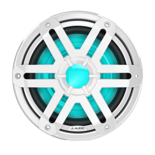 JL Audio M200 Marine Subwoofer 10" w\/LED  White Sport Grille [010-04759-00]