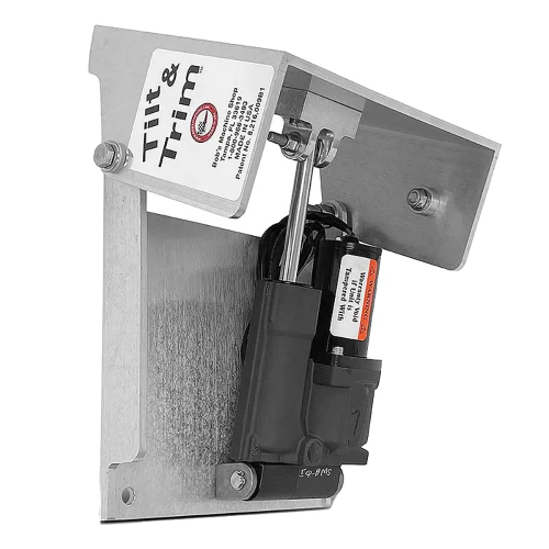 Bob's Machine Action Series Tilt  Trim f\/Clamp on Motors - Silver - 30HP [100-701100-NOPC]
