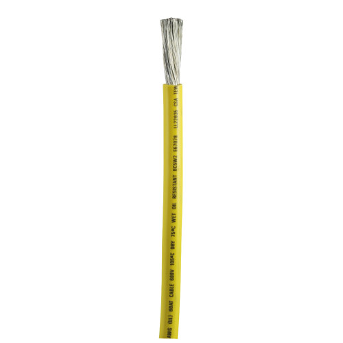 Ancor Yellow 1 AWG Battery Cable - 100' [115910]
