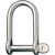 Ronstan Wide Dee Shackle - 1\/2"Pin - 2-11\/16"L x 1-5\/16"W [RF641]