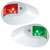 Perko LED Side Lights - Red\/Green - 12V - White Epoxy Coated Housing [0602DP1WHT]