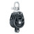 Harken 60mm Triple Aluminum Element Block w\/Swivel  Becket [6273]