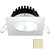 i2Systems Apeiron PRO A506 - 6W Spring Mount Light - Square\/Round - Warm White - White Finish [A506-32CBBR]