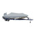 Carver Sun-DURA Extra Wide Series Styled-to-Fit Boat Cover f\/21.5 Aluminum Modified V Jon Boats - Grey [71421XS-11]