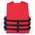 Full Throttle Adult Oversized Ski Life Jacket - Red [112000-100-005-22]