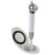 Scandvik Recessed Shower w\/6 White Hose - Push-Button [12106P]