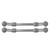 Snubber TWIST - Grey - Pair [S51114]