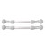 Snubber TWIST - White - Pair [S51118]