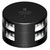 Lopolight Double Stacked Masthead Light - 3NM - Black Housing w\/FB Base [201-011KLST-FB-B]