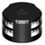 Lopolight 360-Degree Double Stacked Anchor Light - 2NM - Black Housing w\/FB Base [201-012ST-FB-B]