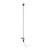 Attwood Stowaway Light w\/2-Pin Plug-In Base - 2-Mile - 36" [7100C7]