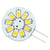 Lunasea G4 8 LED Side Pin Light Bulb - 12VAC or 10-30VDC\/1.2W\/123 Lumens - Warm White [LLB-216W-21-00]