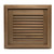 Whitecap Teak Louvered Door & Frame - Right Hand - 15" x 15" [60722]