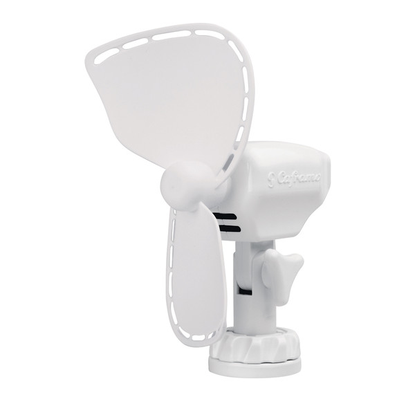 Caframo Ultimate 747 12V 2-Speed 7" Fan w\/Lighter Plug - White [747DCWCS]