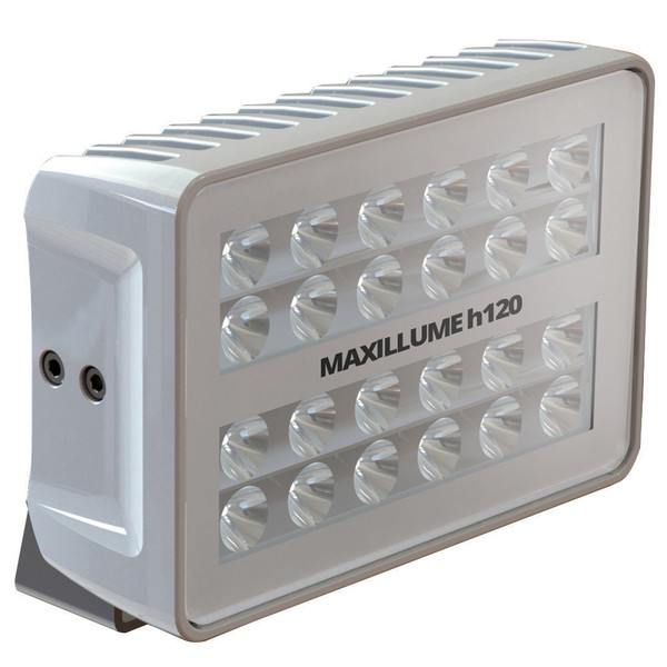 Lumitec Maxillumeh120 - Trunnion Mount Flood Light - White Housing - White Dimming [101346]