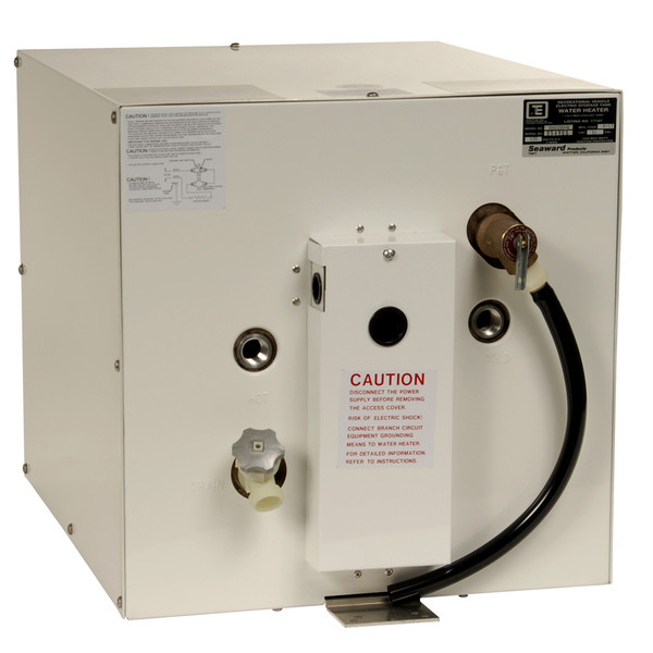 Whale Seaward 11 Gallon Hot Water Heater w\/Rear Heat Exchanger - White Epoxy - 120V - 1500W [S1100W]