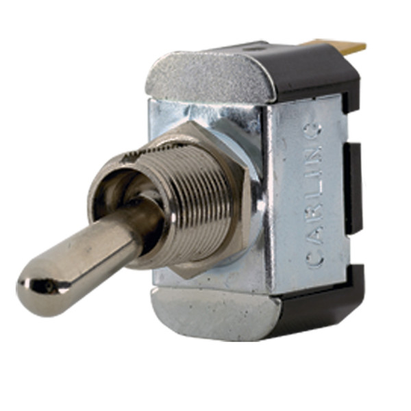 Paneltronics SPST OFF\/(ON) Metal Bat Toggle Switch - Momentary Configuration [001-012]