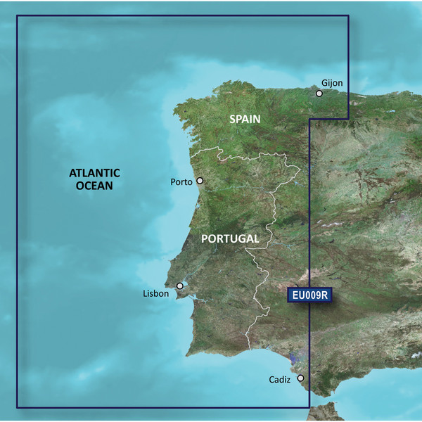 Garmin BlueChart g2 Vision HD - VEU009R - Portugal & NW Spain - microSD\/SD [010-C0767-00]