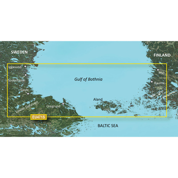 Garmin BlueChart g2 Vision HD - VEU471S - Gulf of Bothnia - microSD\/SD [010-C0815-00]