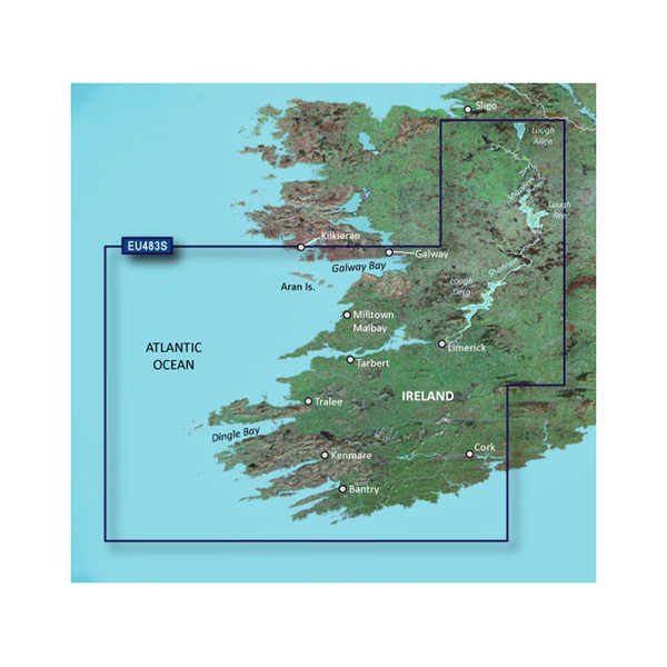 Garmin BlueChart g2 Vision HD - VEU483S - Galway Bay to Cork - microSD\/SD [010-C0827-00]