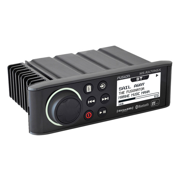 FUSION MS-RA70NSX Marine Entertainment System with NMEA 2000  SiriusXM-Ready [010-01516-30]