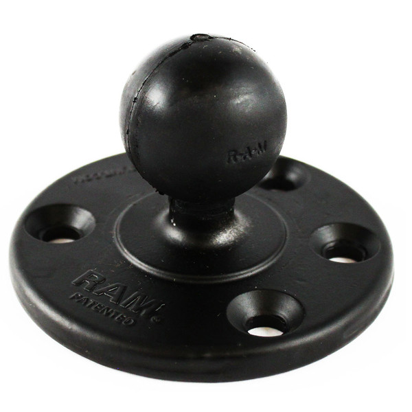 RAM Mount 3.68" Round Base w\/1.5 Ball [RAM-240U]