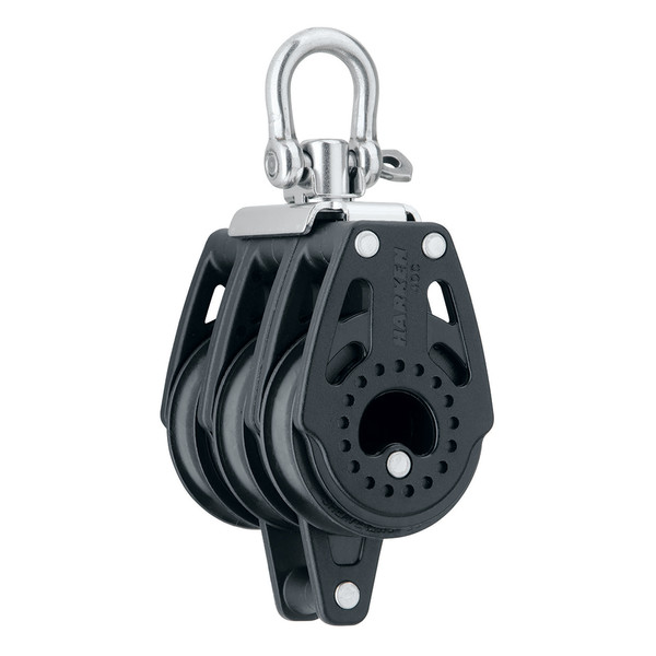 Harken 40mm Carbo Air Triple Swivel Block w\/Becket [2641]