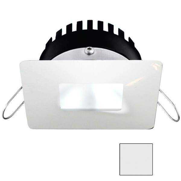 i2Systems Apeiron PRO A506 - 6W Spring Mount Light - Square\/Square - Cool White - White Finish [A506-34AAG]