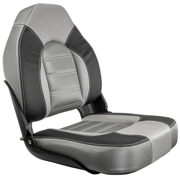 Springfield Skipper Premium HB Folding Seat - Charcoal\/Grey [1061063-B]