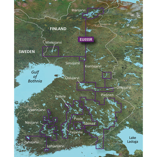 Garmin BlueChart g2 HD - HXEU055R - Finnish Lakes - microSD\/SD [010-C0791-20]