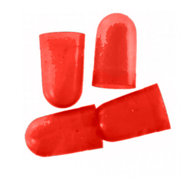 VDO Light Diffuser f\/Type D Peanut Bulb - Red - 4 Pack [600-859]