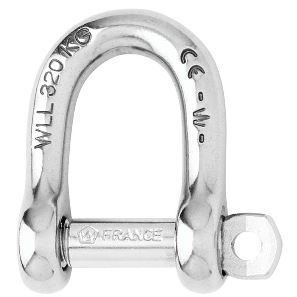 Wichard Self-Locking D Shackle - Diameter 10mm - 13\/32" [01205]