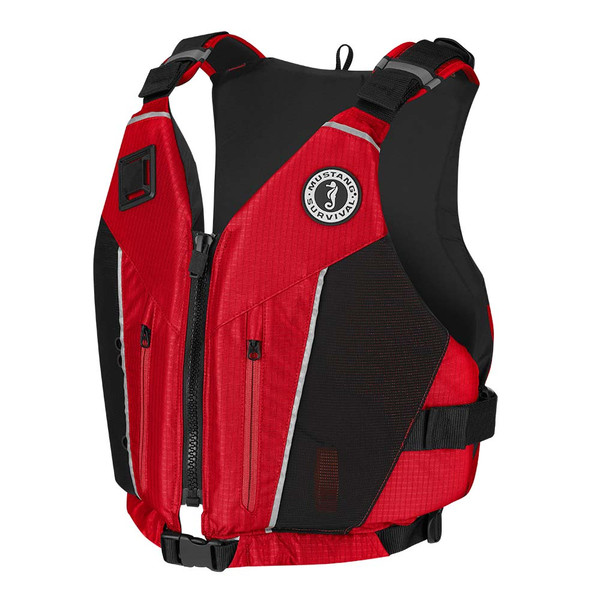 Mustang Java Foam Vest - Red\/Black -Medium\/Large [MV7113-123-M\/L-216]