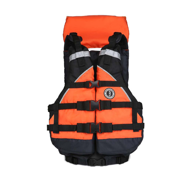 Mustang Explorer V Foam Vest - Orange\/Black - Adult Universal [MV9080-33-0-253]