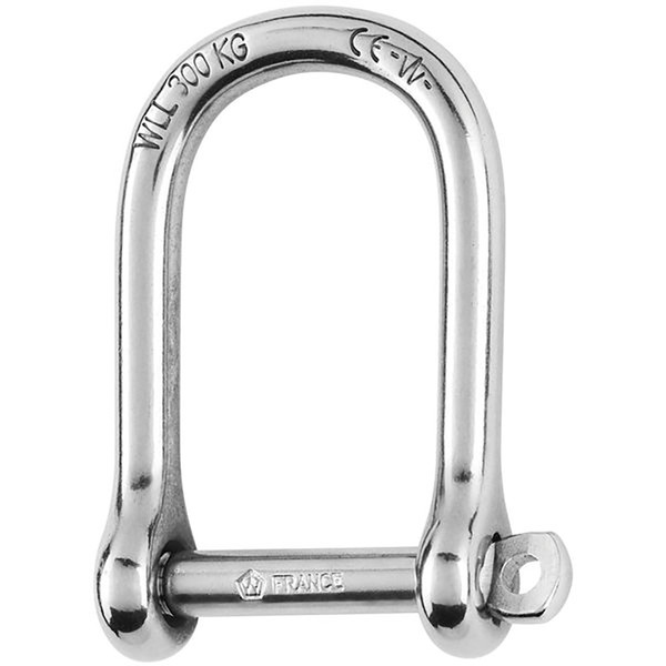 Wichard Self-Locking Large Opening Shackle - 8mm Diameter - 5\/16" [01264]