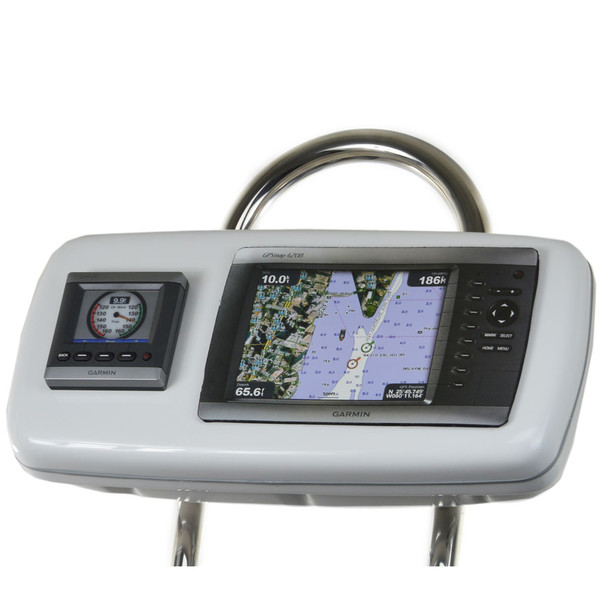 NavPod GP1040-02 SystemPod Pre-Cut f\/Garmin 4008\/4208 & 1 Instrument f\/9.5" Wide Guard [GP1040-02]