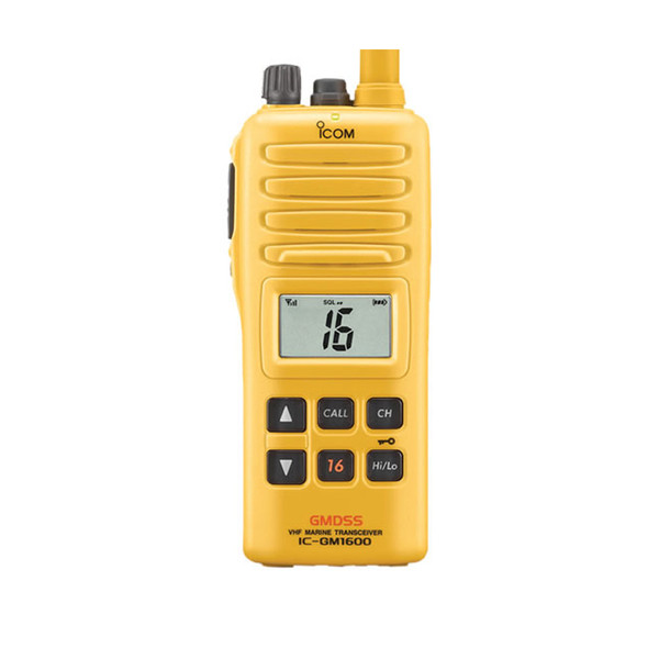 Icom GMDSS VHF Handheld w\/BP-234 Battery  Charger [GM1600DU 71]