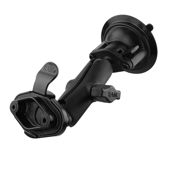 RAM Mount Twist-Lock Suction Cup Mount w\/EZY-Mount Quick Release Adapter [RAM-B-166-326U]