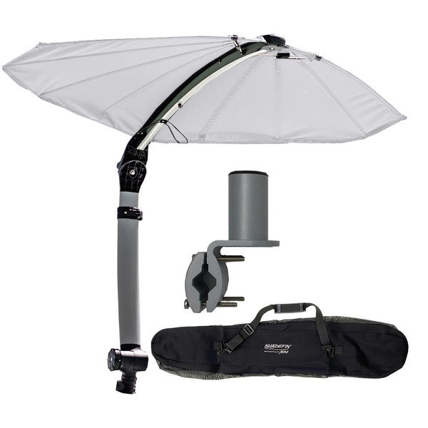 TACO ShadeFin Mini w\/White Fabric - Bag  Round Rail Mount Kit [T10-4000-16]