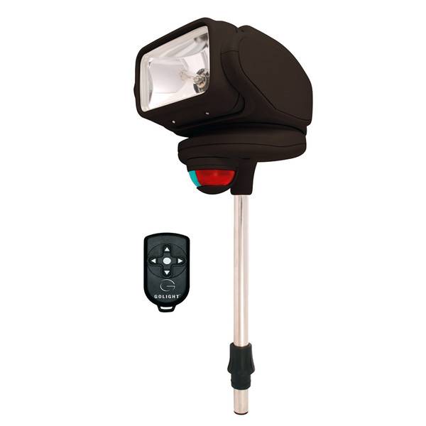 Golight Gobee Stanchion Mount w\/Wireless Remote - Black [2151]